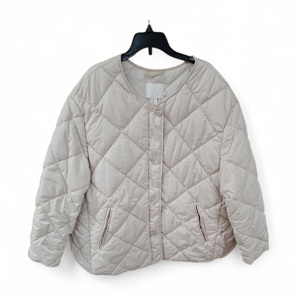 H & M Coat  Puffer  EUC Sz L - Picture 4 of 11